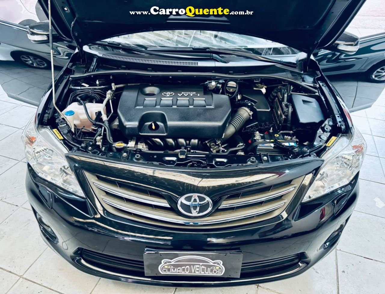 TOYOTA   COROLLA ALTIS 2.0 FLEX 16V AUT.   PRETO 2014 2.0 FLEX - Loja
