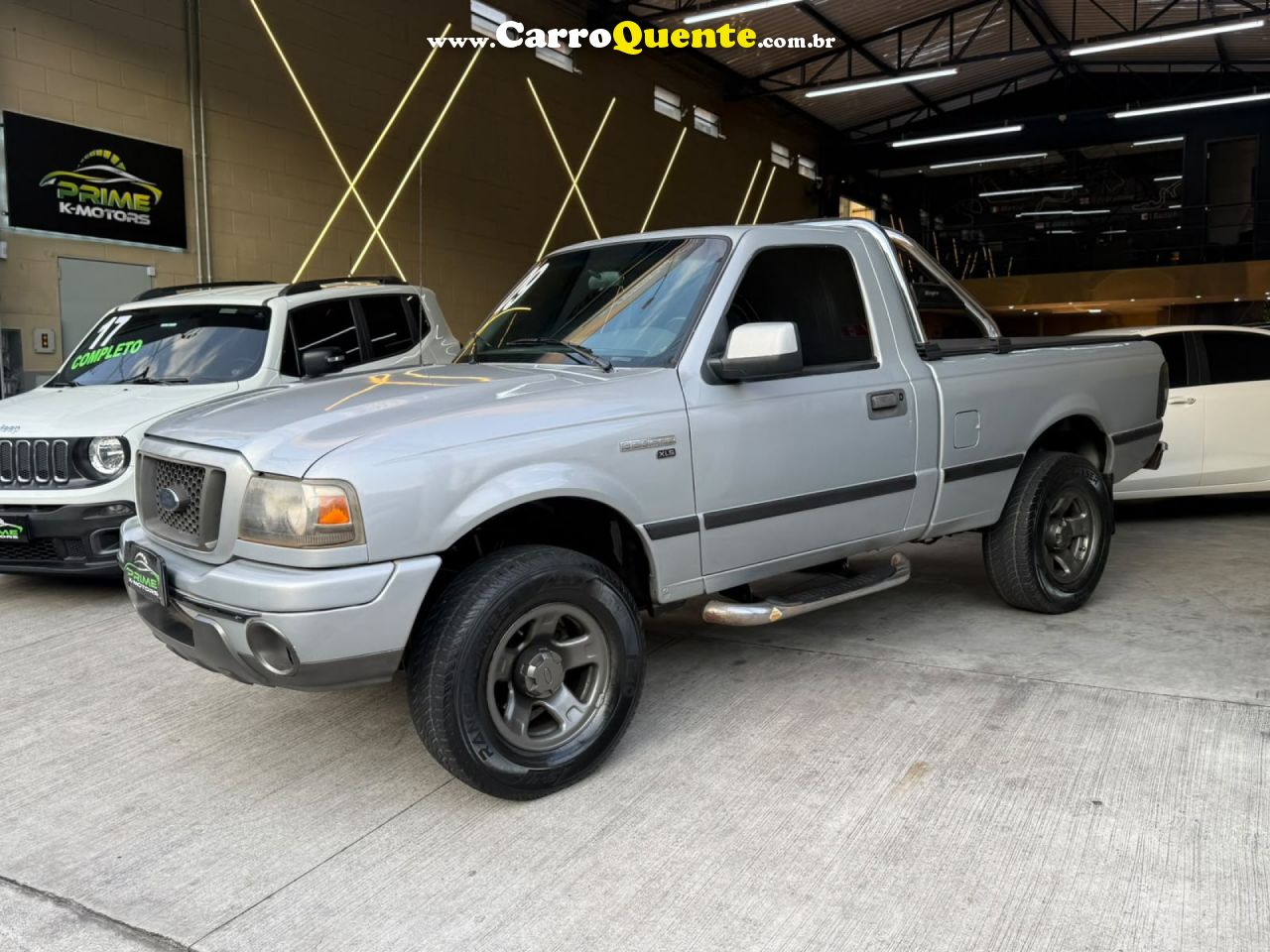 FORD   RANGER XLS 2.3 16V 145CV150CV 4X2 CS   PRATA 2009 2..3 GASOLINA - Loja