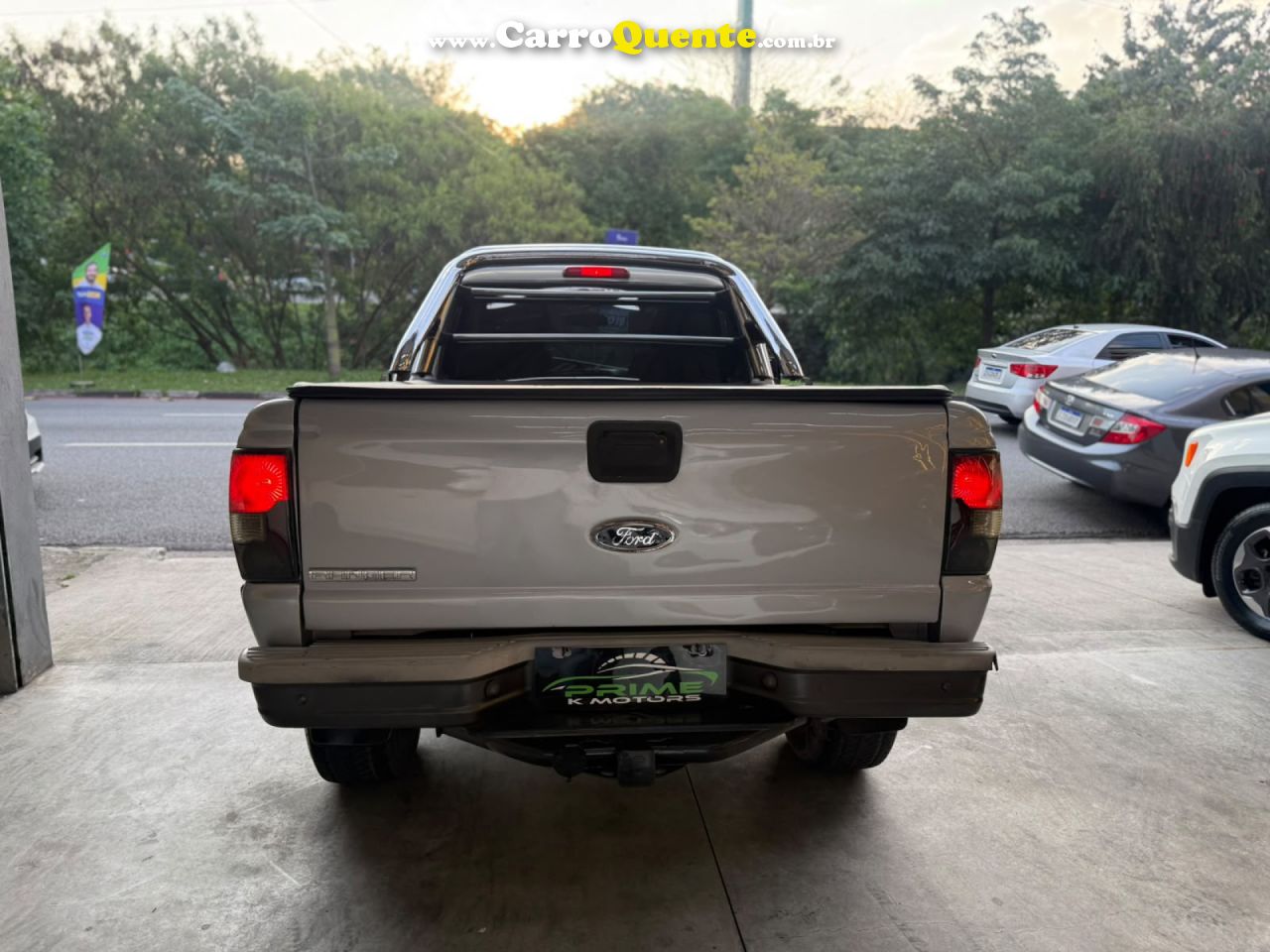 FORD   RANGER XLS 2.3 16V 145CV150CV 4X2 CS   PRATA 2009 2..3 GASOLINA - Loja