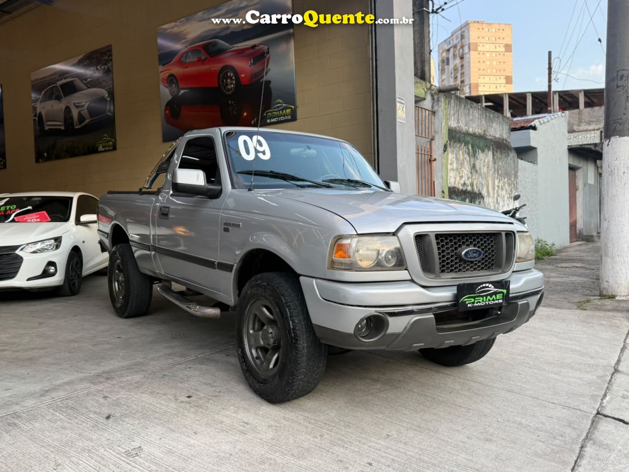 FORD   RANGER XLS 2.3 16V 145CV150CV 4X2 CS   PRATA 2009 2..3 GASOLINA - Loja