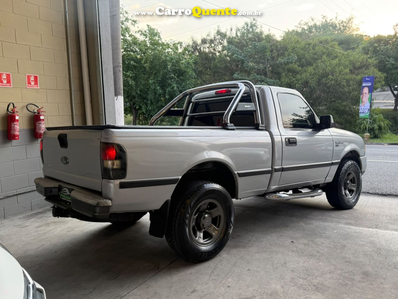 FORD   RANGER XLS 2.3 16V 145CV150CV 4X2 CS   PRATA 2009 2..3 GASOLINA - Loja