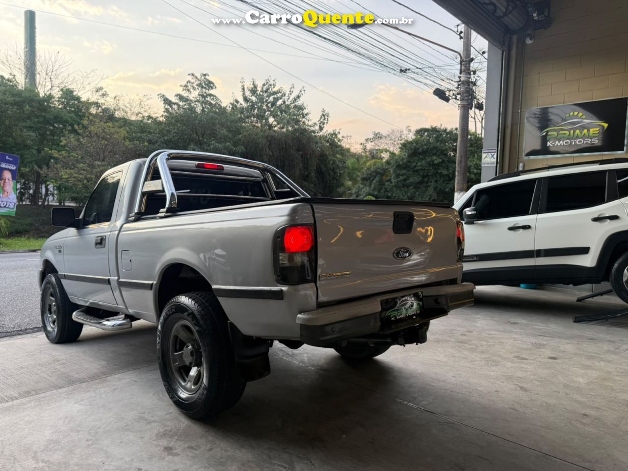 FORD   RANGER XLS 2.3 16V 145CV150CV 4X2 CS   PRATA 2009 2..3 GASOLINA - Loja