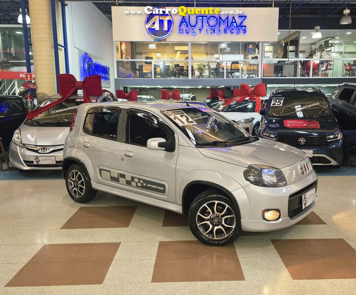 FIAT UNO 1.4 EVO SPORTING 8V 2012 - Loja