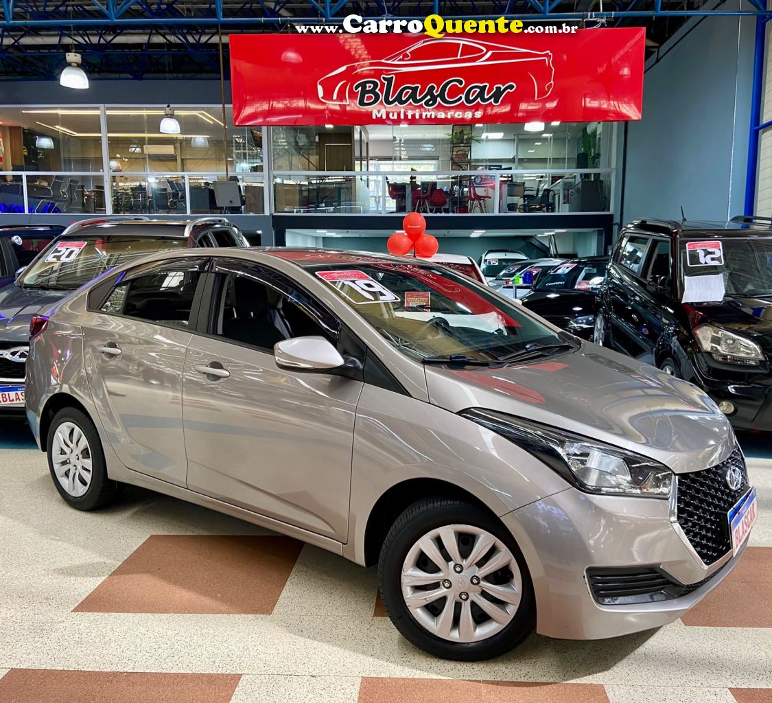 HYUNDAI HB20S 1.0 COMFORT PLUS 12V 2019 - Loja