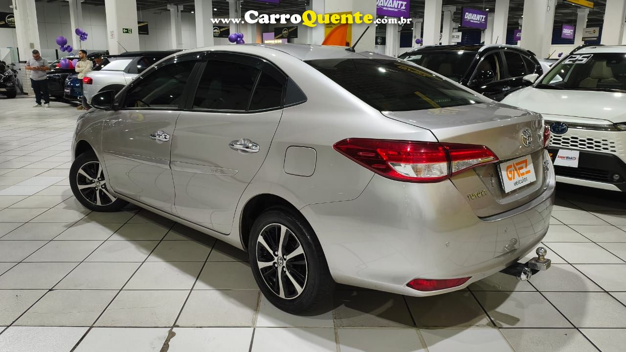 TOYOTA YARIS 1.5 16V SEDAN XLS MULTIDRIVE 2019 - Loja