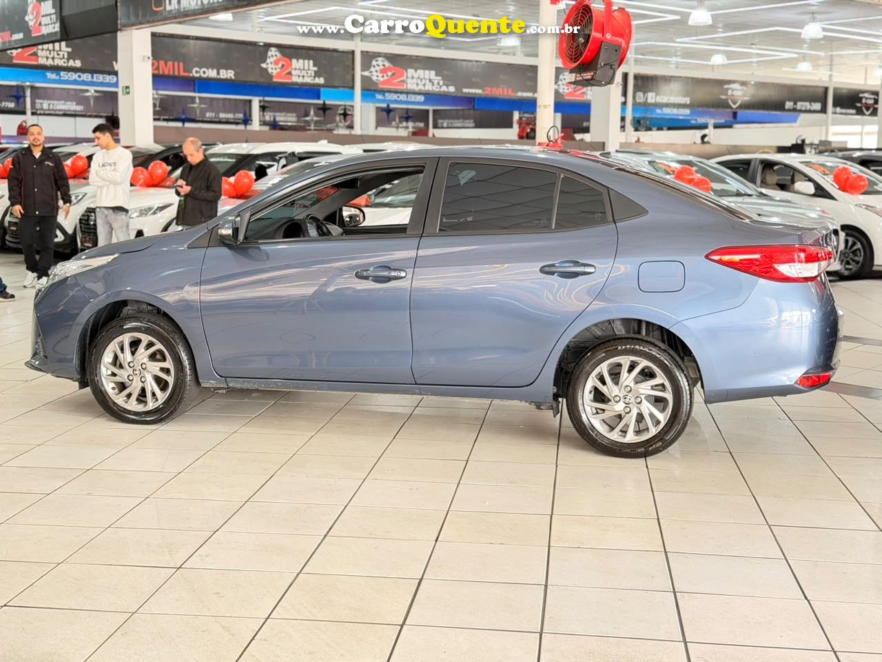 TOYOTA YARIS 1.5 16V SEDAN XS CONNECT MULTIDRIVE 2023 - Loja