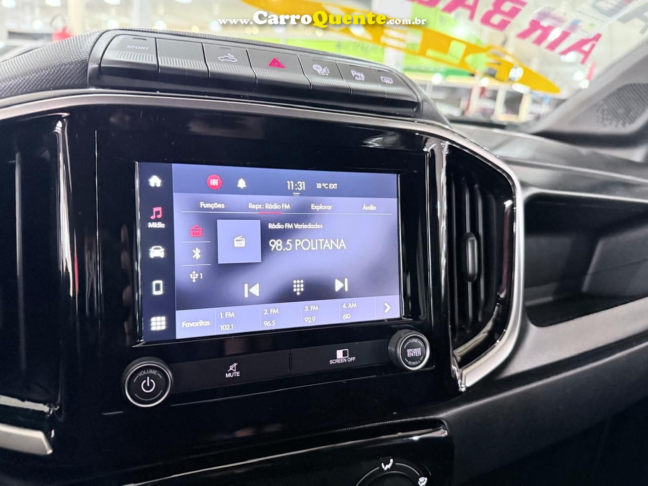 FIAT STRADA 1.3 FIREFLY VOLCANO CD 2024 - Loja