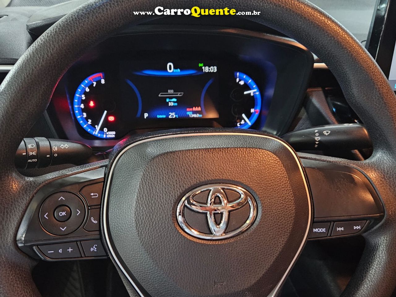 TOYOTA COROLLA 2.0 VVT GLI AUTOMÁTICO * C/ 13.400 KM Apenas * 2025 - Loja