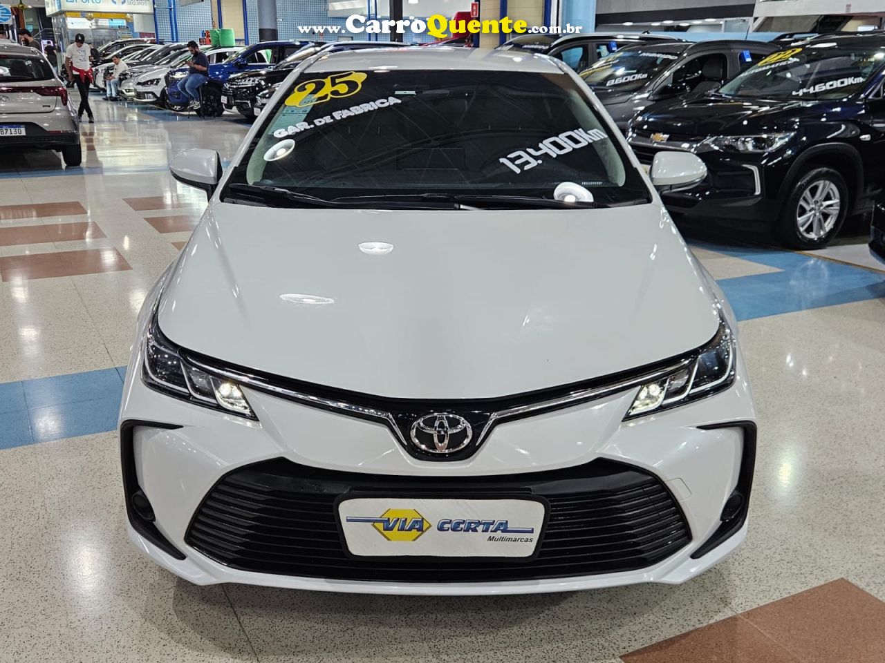 TOYOTA COROLLA 2.0 VVT GLI AUTOMÁTICO * C/ 13.400 KM Apenas * 2025 - Loja