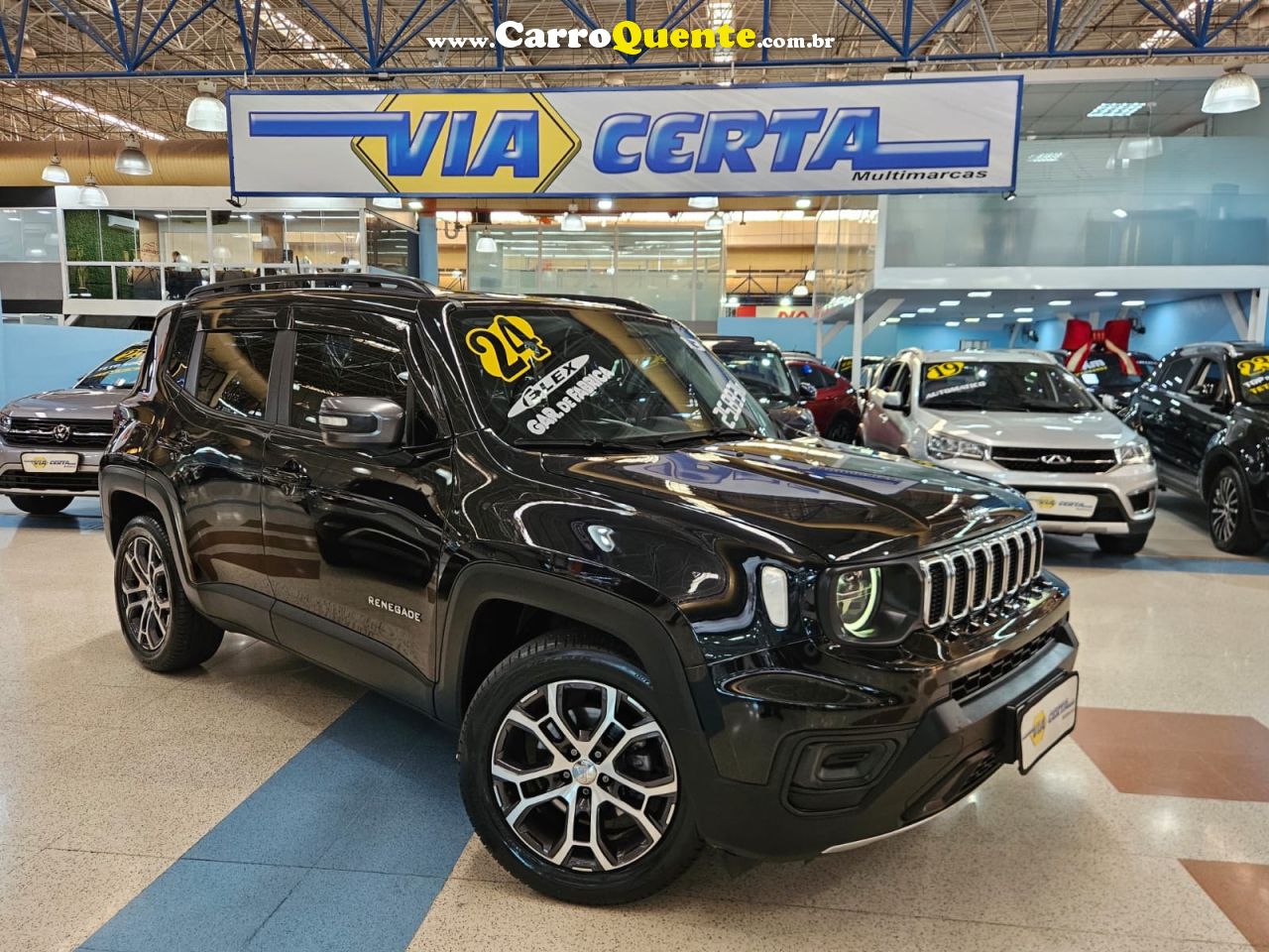 JEEP RENEGADE 1.3 TURBO LONGITUDE * GARANTIA DE FÁBRICA * 2024 - Loja