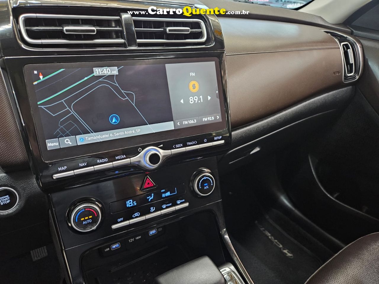 HYUNDAI CRETA 1.0 TURBO PLATINUM * C/ TETO SOLAR * 2023 - Loja