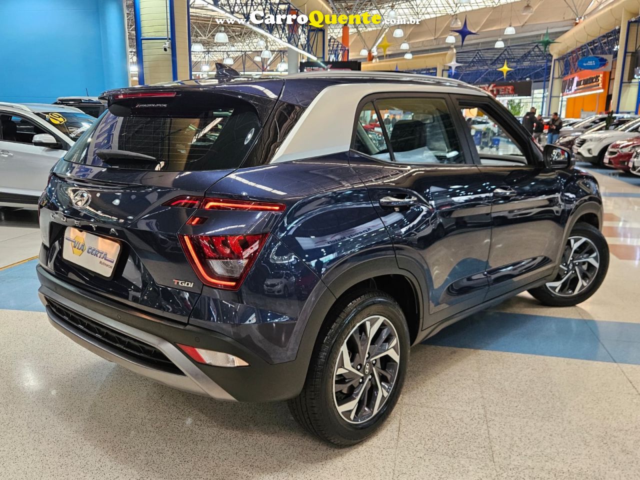 HYUNDAI CRETA 1.0 TURBO PLATINUM * C/ TETO SOLAR * 2023 - Loja