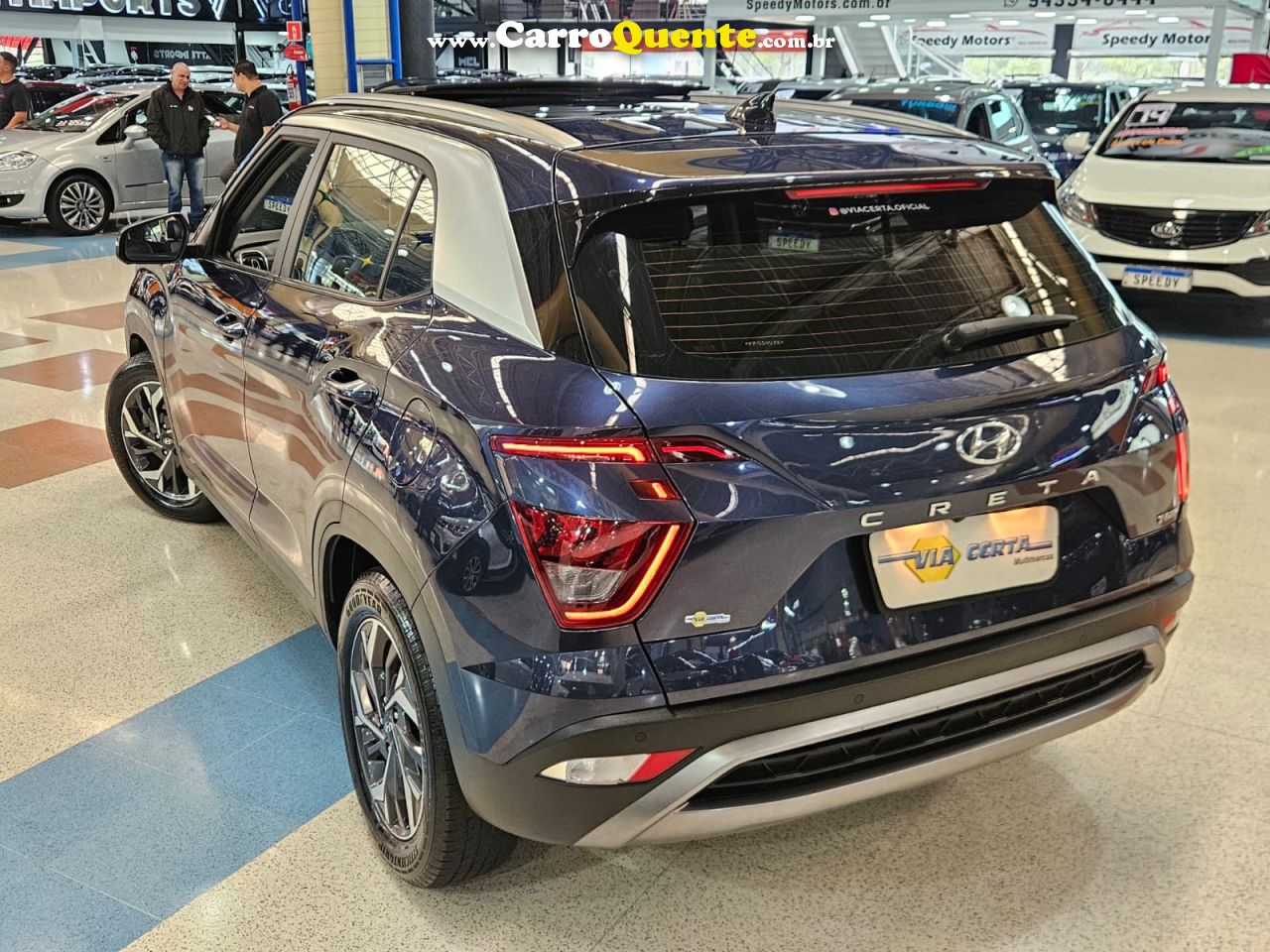 HYUNDAI CRETA 1.0 TURBO PLATINUM * C/ TETO SOLAR * 2023 - Loja