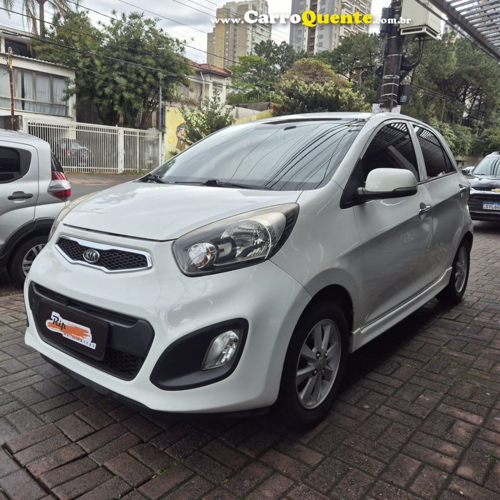 KIA   PICANTO EX 1.11.0 1.0 FLEX MEC.   BRANCO 2012 1.0 FLEX - Loja