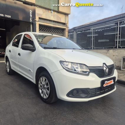 RENAULT   LOGAN AUTHENTIQUE FLEX 1.0 12V 4P   BRANCO 2018 1.0 FLEX