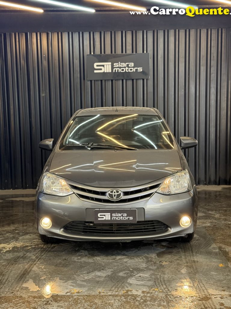TOYOTA   ETIOS X 1.3 FLEX 16V 5P MEC.   CINZA 2015 1.3 FLEX - Loja