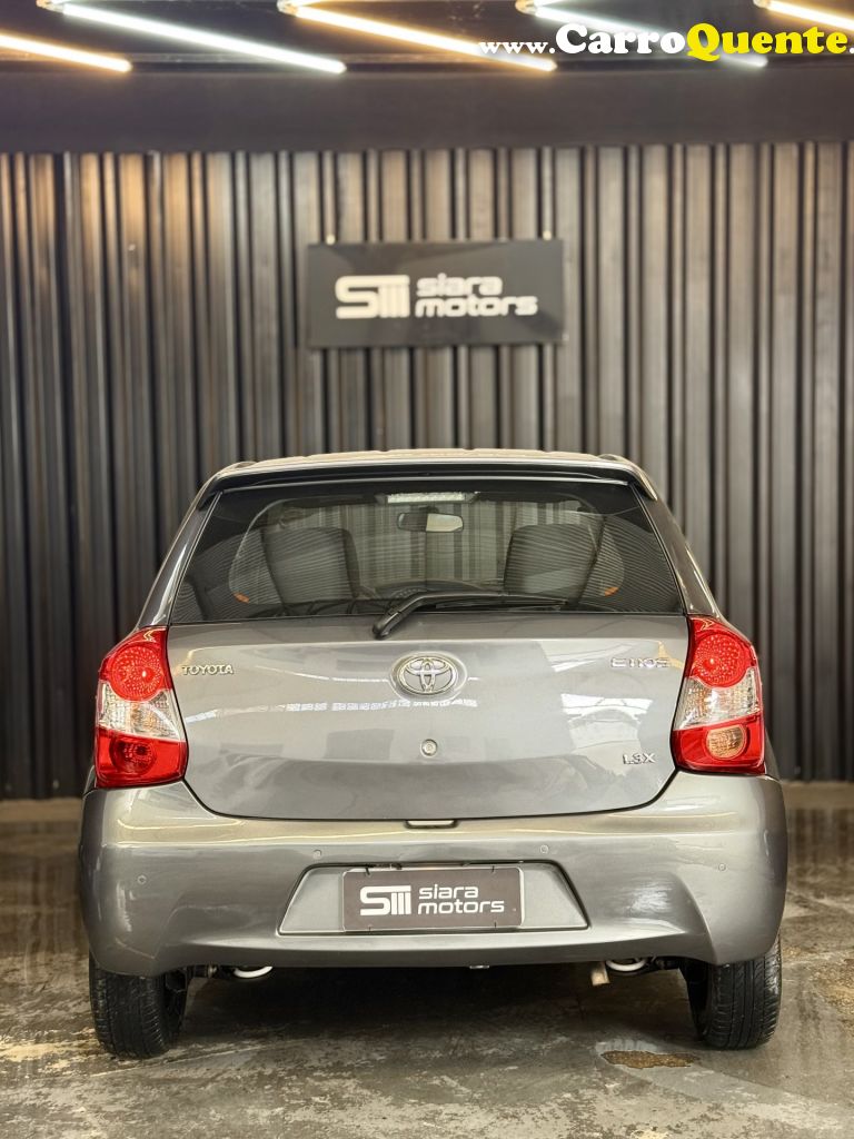 TOYOTA   ETIOS X 1.3 FLEX 16V 5P MEC.   CINZA 2015 1.3 FLEX - Loja