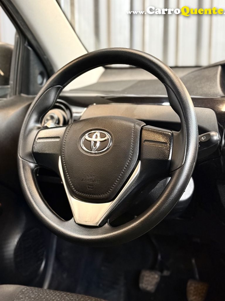 TOYOTA   ETIOS X 1.3 FLEX 16V 5P MEC.   CINZA 2015 1.3 FLEX - Loja