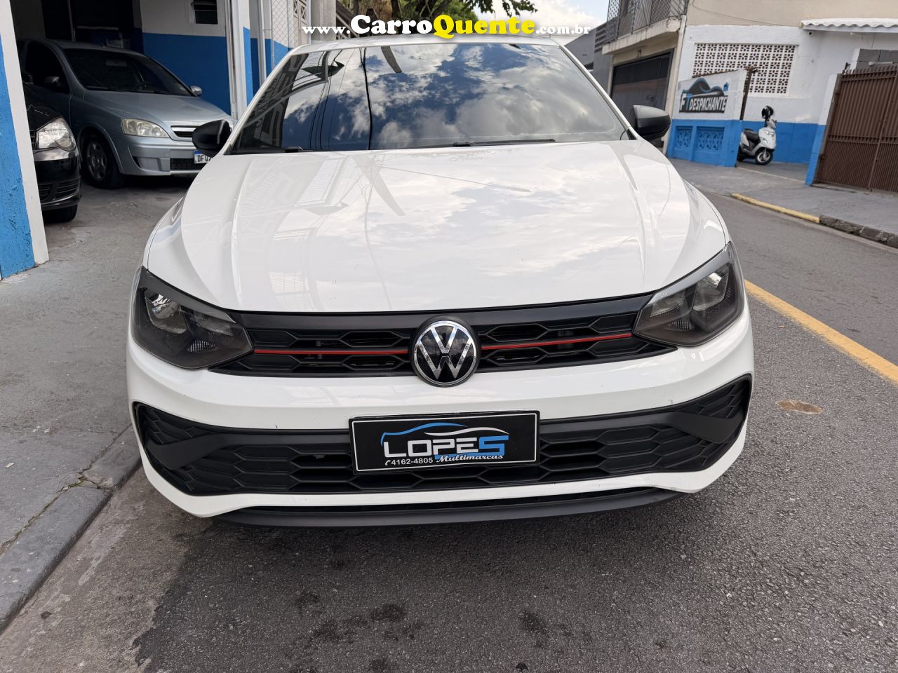 VOLKSWAGEN   POLO TRACK 1.0 FLEX 12V 5P   BRANCO 2023 1.0 FLEX - Loja