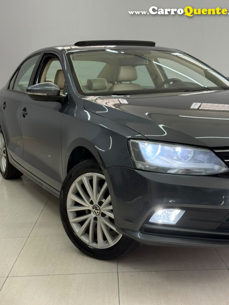 VOLKSWAGEN   JETTA HIGHLINE 2.0 TSI 16V 4P TIPTRONIC   CINZA 2016 2.0 GASOLINA - Loja