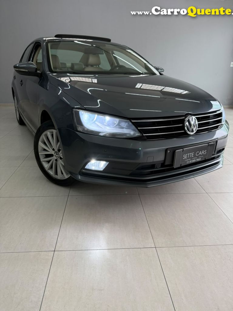 VOLKSWAGEN   JETTA HIGHLINE 2.0 TSI 16V 4P TIPTRONIC   CINZA 2016 2.0 GASOLINA - Loja