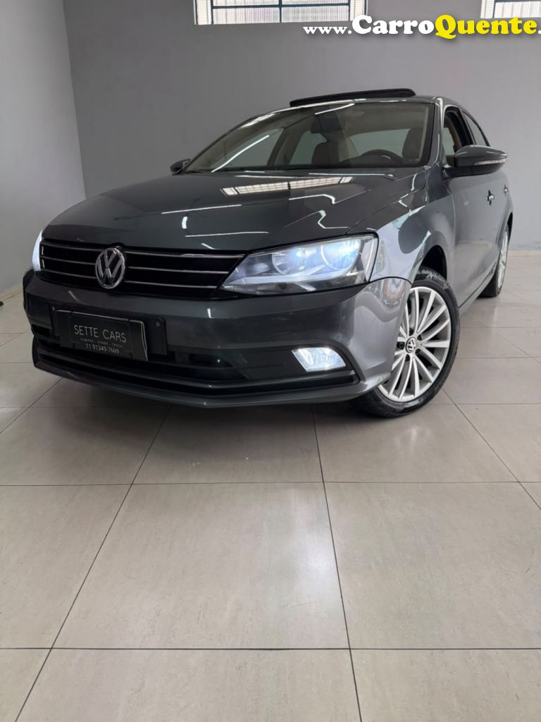 VOLKSWAGEN   JETTA HIGHLINE 2.0 TSI 16V 4P TIPTRONIC   CINZA 2016 2.0 GASOLINA - Loja