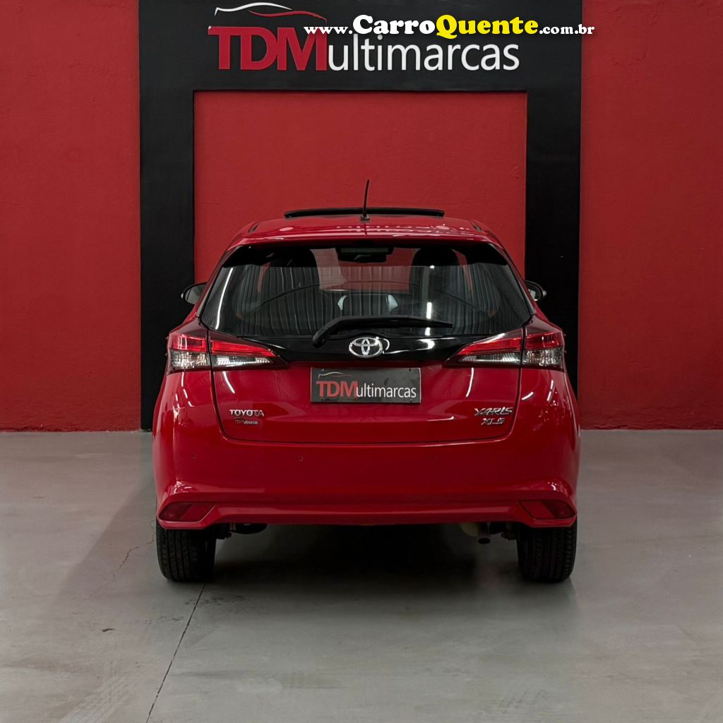 TOYOTA   YARIS XLS 1.5 FLEX 16V 5P AUT.   VERMELHO 2019 1.5 FLEX - Loja
