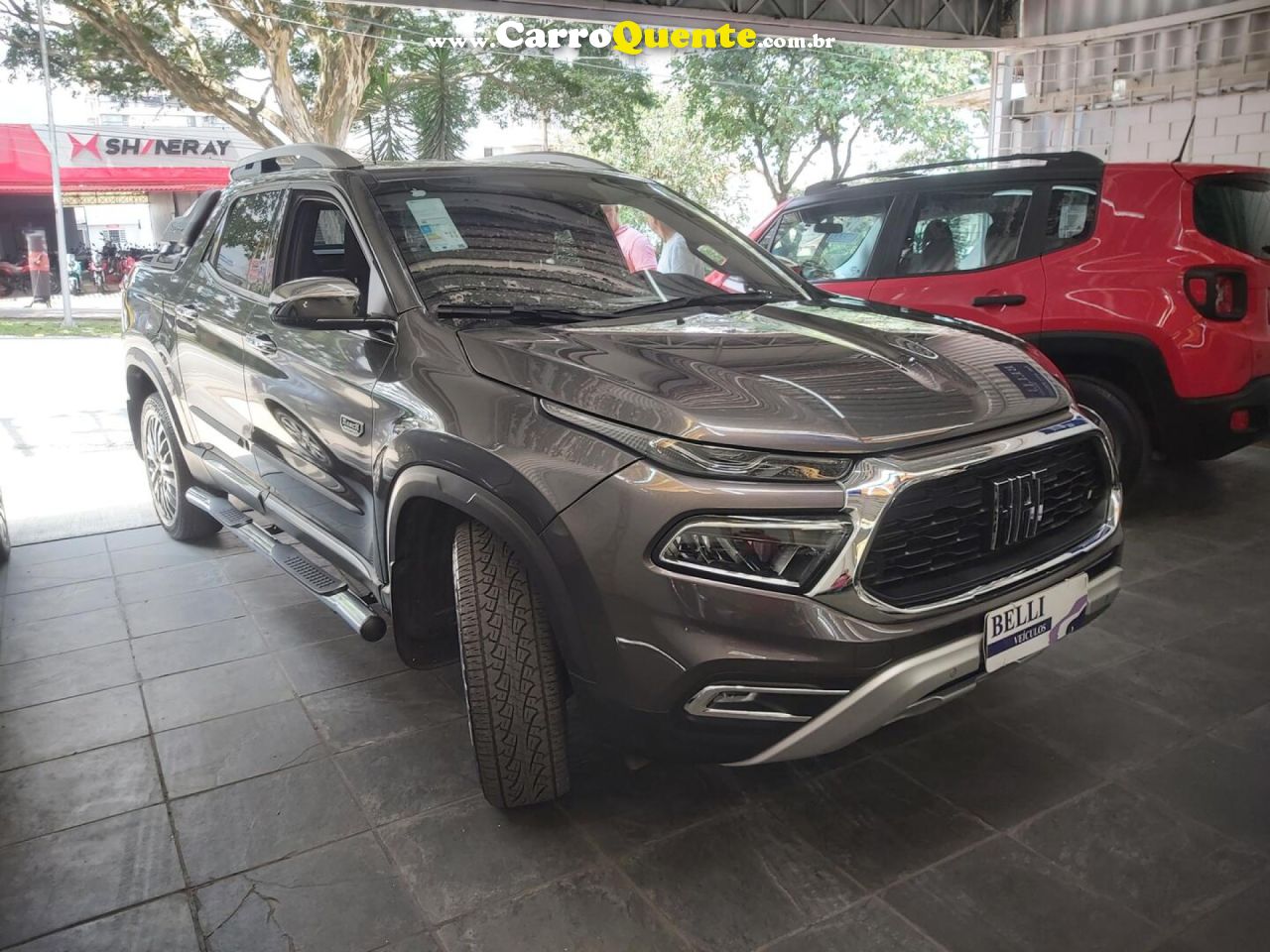 FIAT   TORO RANCH 2.0 16V 4X4 DIESEL AUT.   CINZA 2025 2.0 DIESEL - Loja