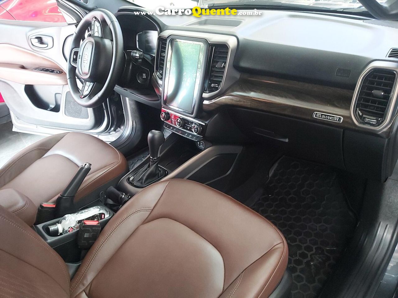 FIAT   TORO RANCH 2.0 16V 4X4 DIESEL AUT.   CINZA 2025 2.0 DIESEL - Loja