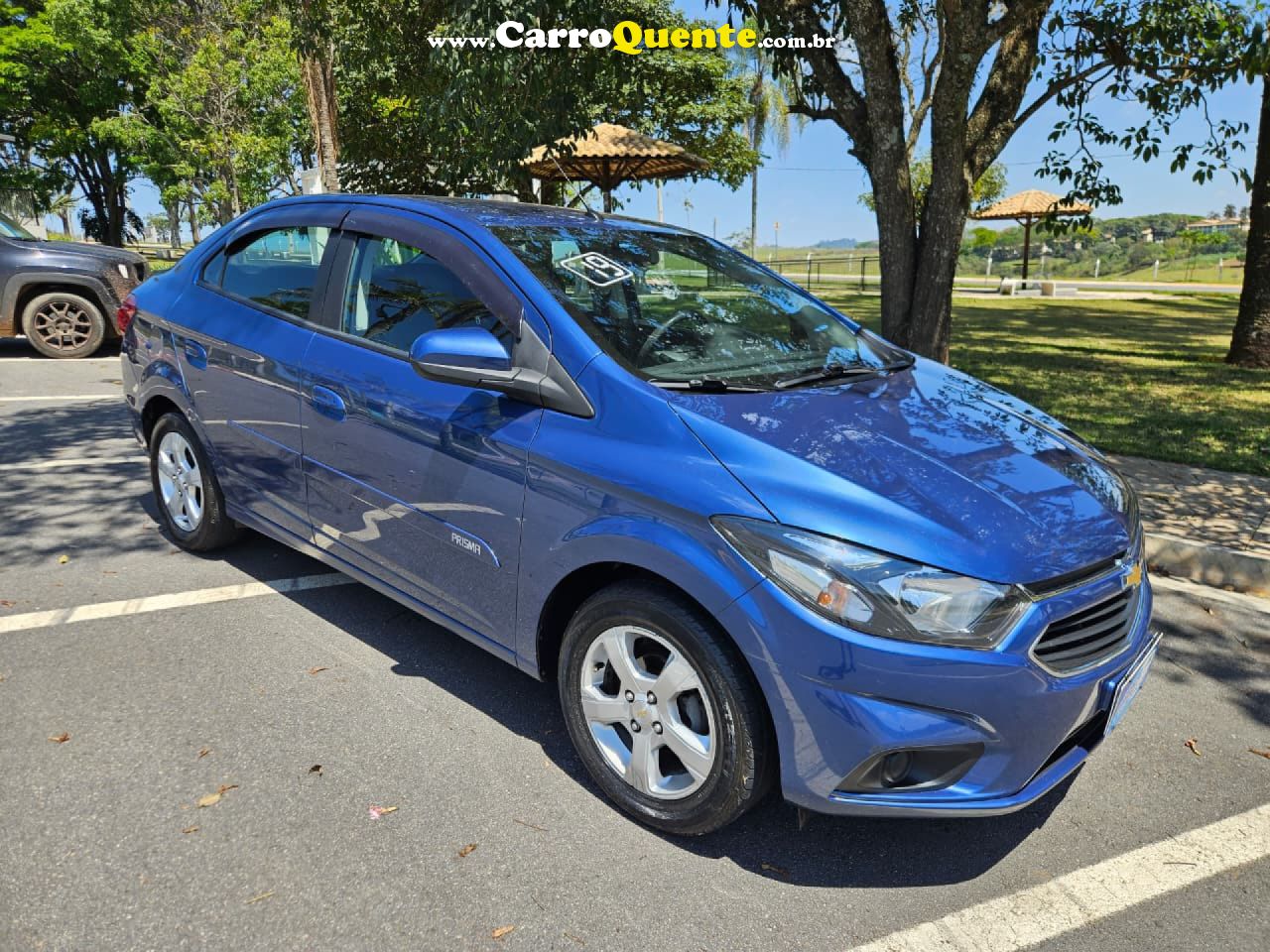 CHEVROLET   PRISMA SED. LT 1.4 8V FLEXPOWER 4P   AZUL 2019 1.4 FLEX - Loja