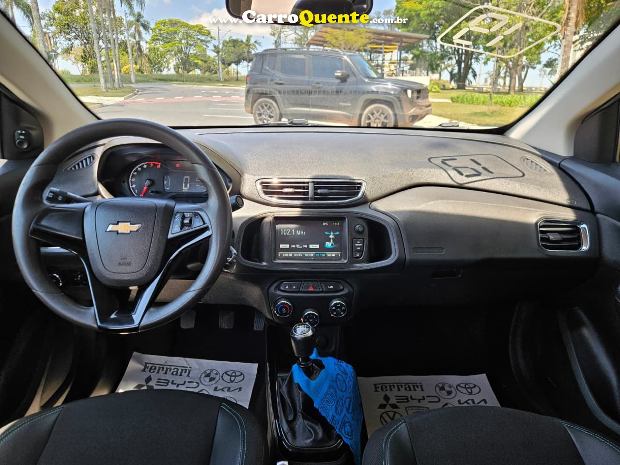 CHEVROLET   PRISMA SED. LT 1.4 8V FLEXPOWER 4P   AZUL 2019 1.4 FLEX - Loja