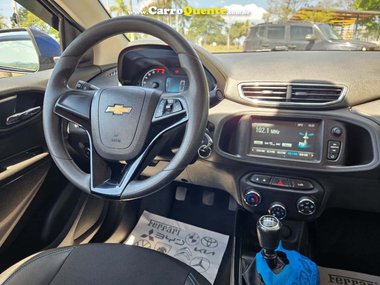 CHEVROLET   PRISMA SED. LT 1.4 8V FLEXPOWER 4P   AZUL 2019 1.4 FLEX - Loja