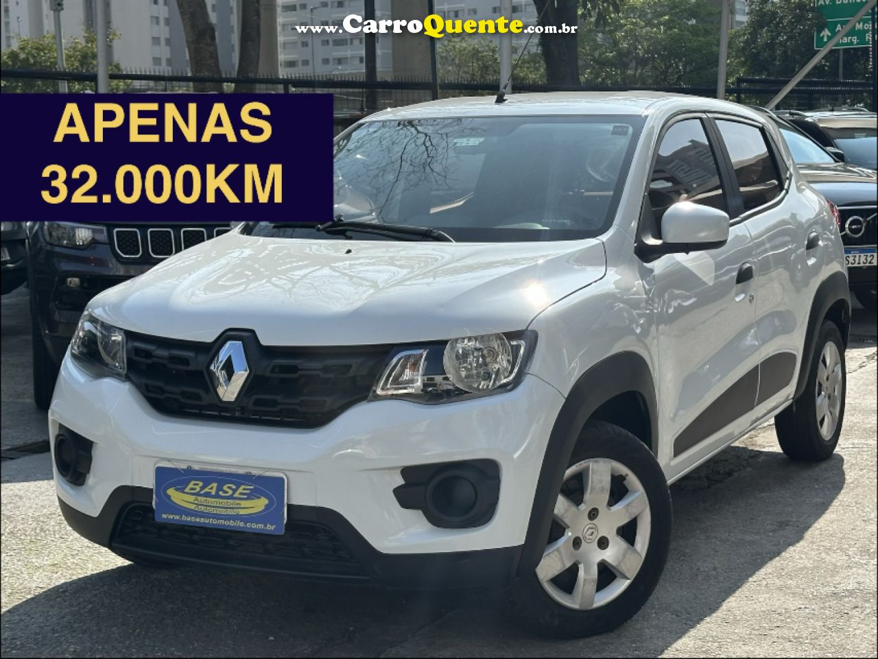 RENAULT   KWID ZEN 1.0 FLEX 12V 5P MEC.   BRANCO 2018 1.0 12V FLEX - Loja