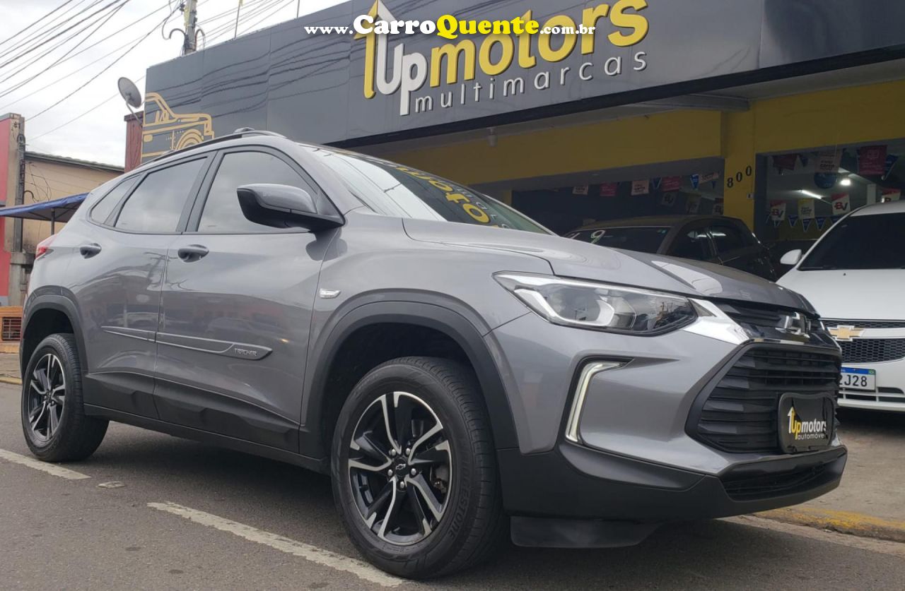 CHEVROLET   TRACKER LT 1.0 TURBO 12V FLEX AUT.   CINZA 2022 1.0 FLEX - Loja