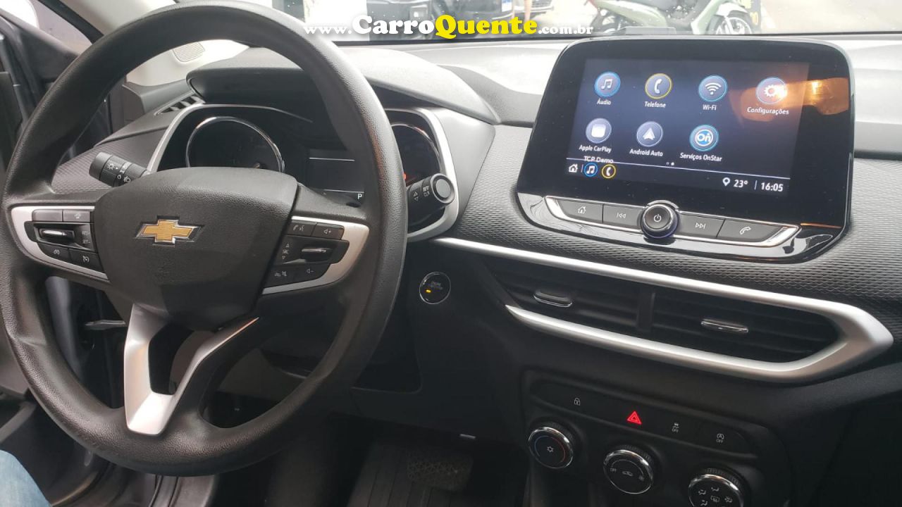 CHEVROLET   TRACKER LT 1.0 TURBO 12V FLEX AUT.   CINZA 2022 1.0 FLEX - Loja