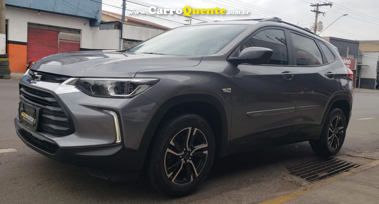CHEVROLET   TRACKER LT 1.0 TURBO 12V FLEX AUT.   CINZA 2022 1.0 FLEX - Loja