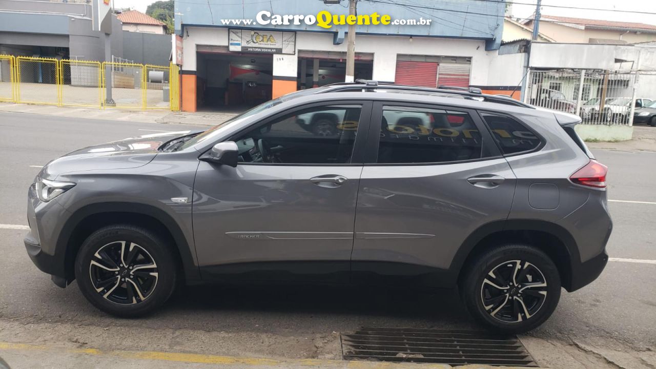 CHEVROLET   TRACKER LT 1.0 TURBO 12V FLEX AUT.   CINZA 2022 1.0 FLEX - Loja