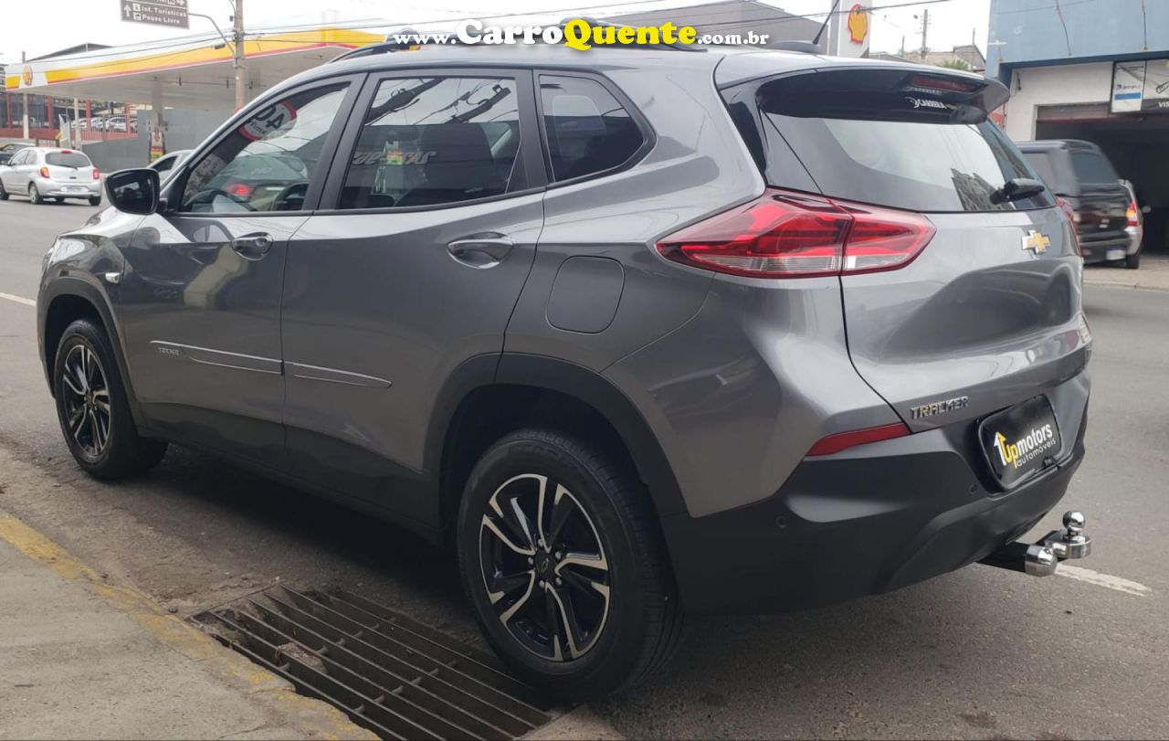 CHEVROLET   TRACKER LT 1.0 TURBO 12V FLEX AUT.   CINZA 2022 1.0 FLEX - Loja