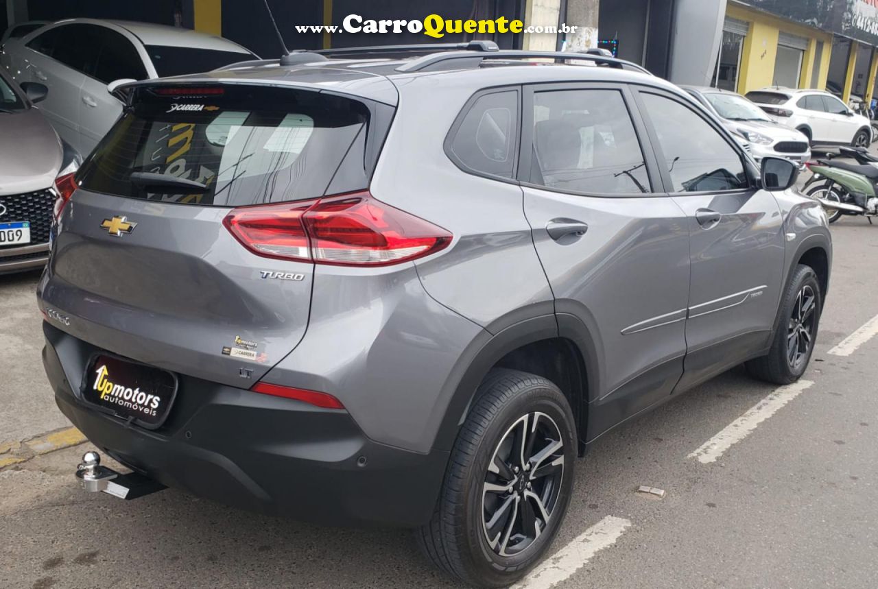 CHEVROLET   TRACKER LT 1.0 TURBO 12V FLEX AUT.   CINZA 2022 1.0 FLEX - Loja