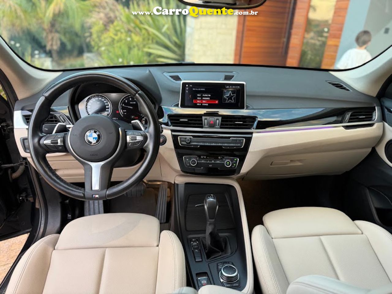 BMW   X1 2.0 16V TURBO ACTIVEFLEX SDRIVE20I GP PLUS 4P AUTOMÁTICO   PRETO 2022 2.0 FLEX - Loja