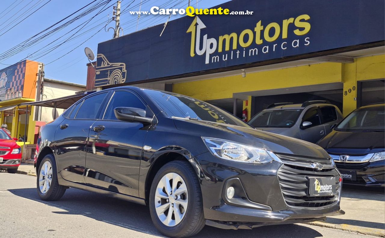 CHEVROLET   ONIX SEDAN PLUS LT 1.0 12V TB FLEX AUT.   PRETO 2020 1.0 FLEX - Loja