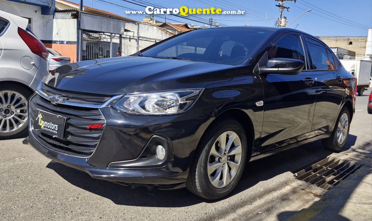 CHEVROLET   ONIX SEDAN PLUS LT 1.0 12V TB FLEX AUT.   PRETO 2020 1.0 FLEX - Loja