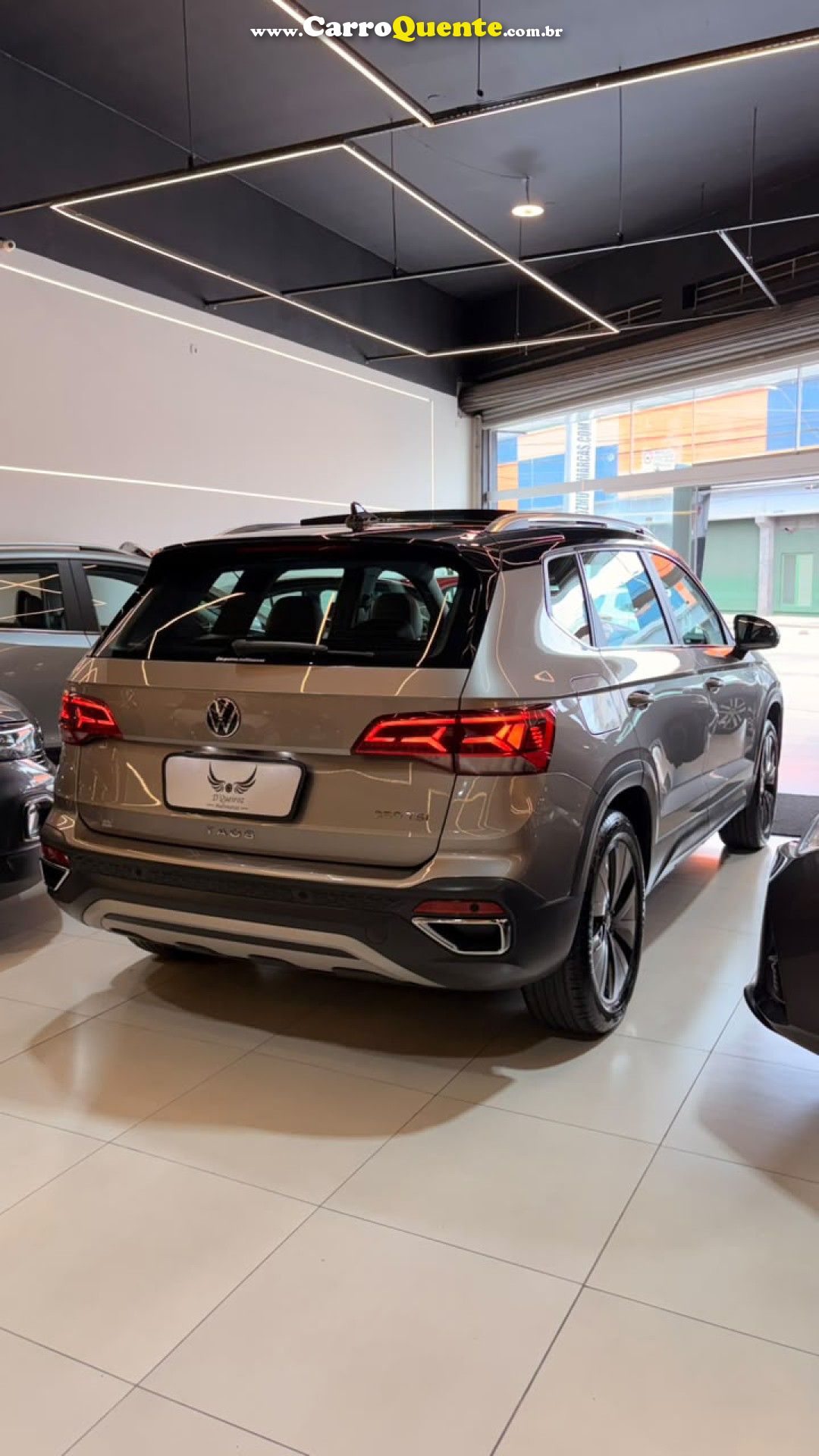 VOLKSWAGEN   TAOS HIGHLINE 1.4 250 TSI FLEX AUT.   BEGE 2021 1.4 FLEX - Loja