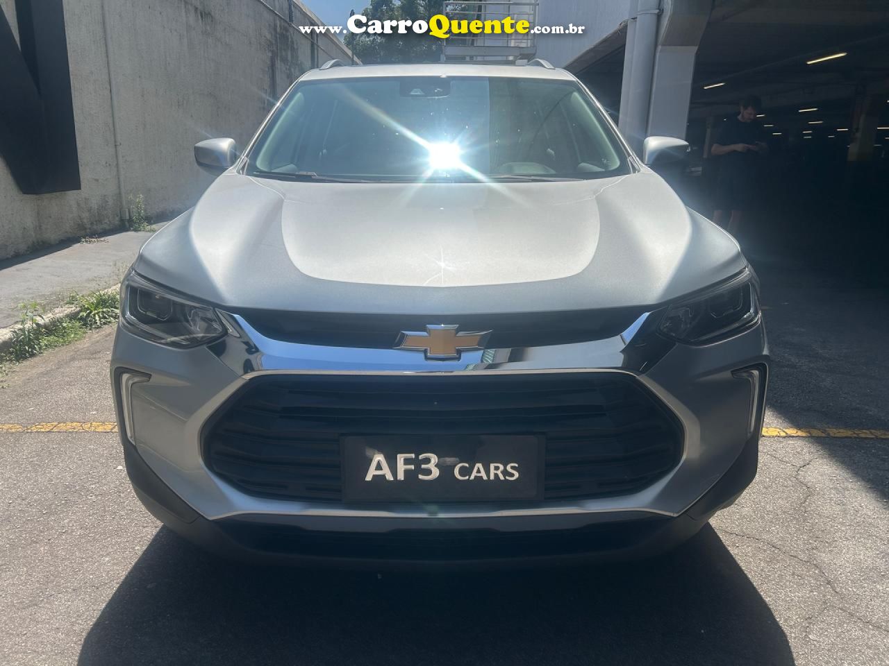 CHEVROLET   TRACKER 1.0 TURBO 12V FLEX AUT.    PRATA 2023 1.0 FLEX - Loja