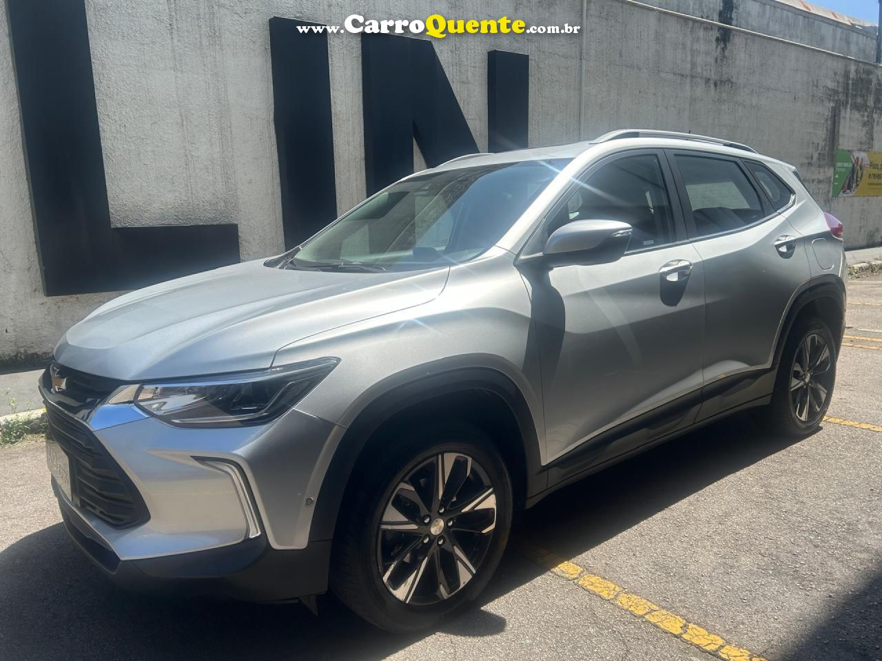 CHEVROLET   TRACKER 1.0 TURBO 12V FLEX AUT.    PRATA 2023 1.0 FLEX - Loja