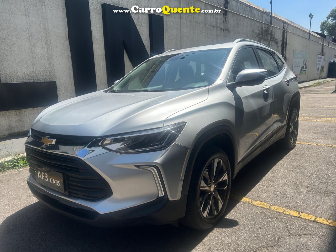 CHEVROLET   TRACKER 1.0 TURBO 12V FLEX AUT.    PRATA 2023 1.0 FLEX - Loja