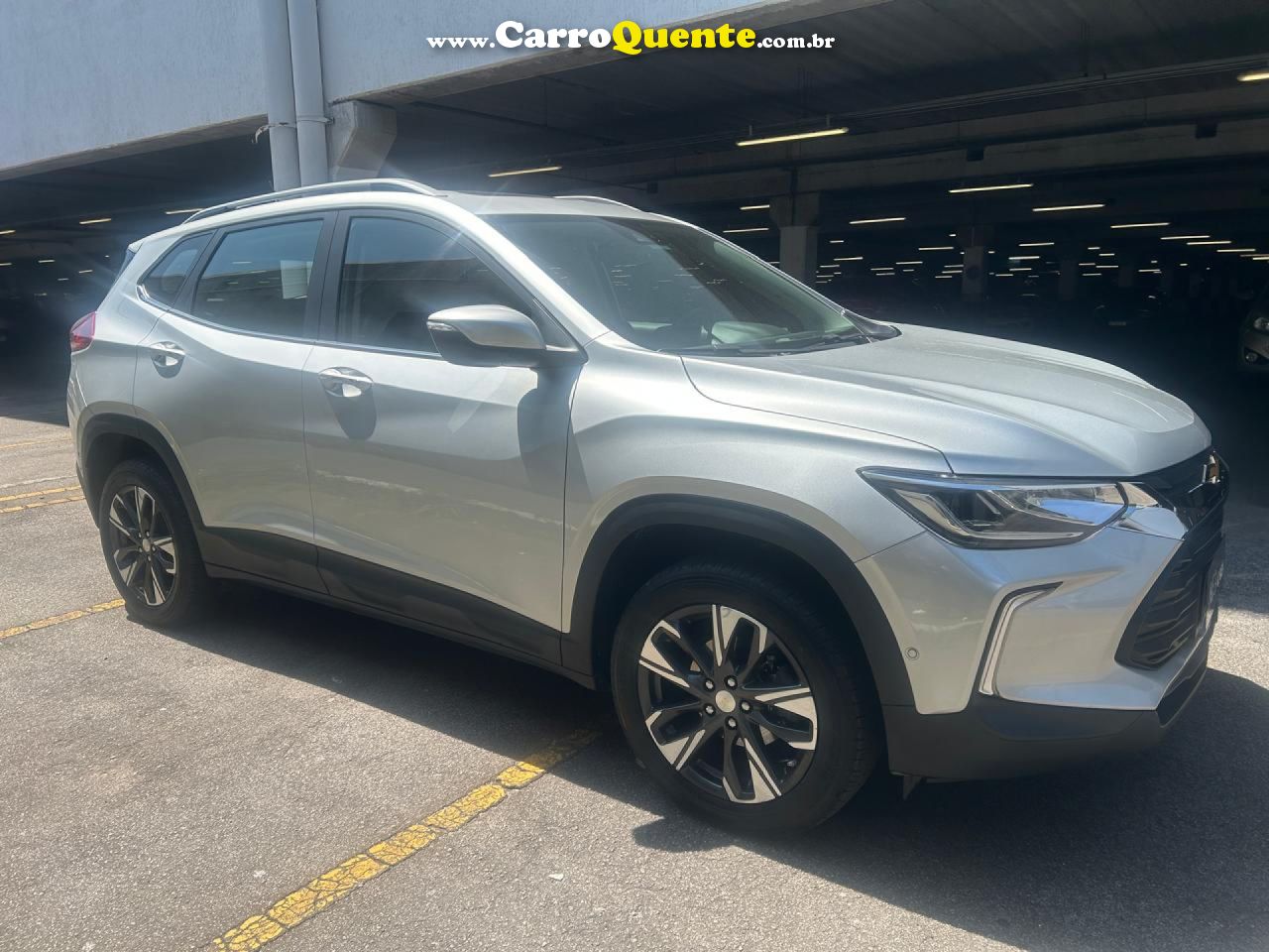 CHEVROLET   TRACKER 1.0 TURBO 12V FLEX AUT.    PRATA 2023 1.0 FLEX - Loja