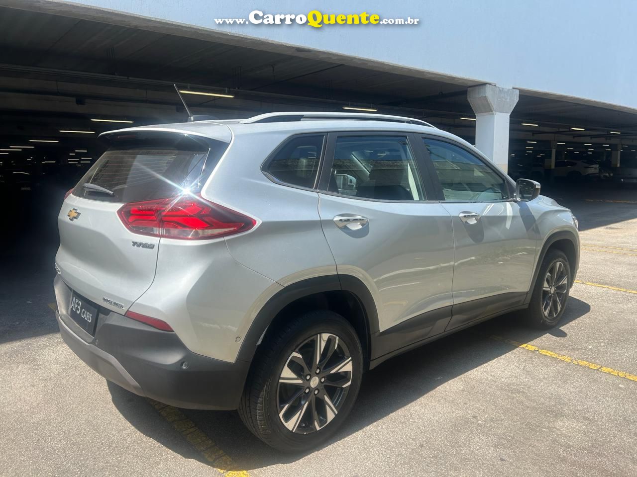 CHEVROLET   TRACKER 1.0 TURBO 12V FLEX AUT.    PRATA 2023 1.0 FLEX - Loja
