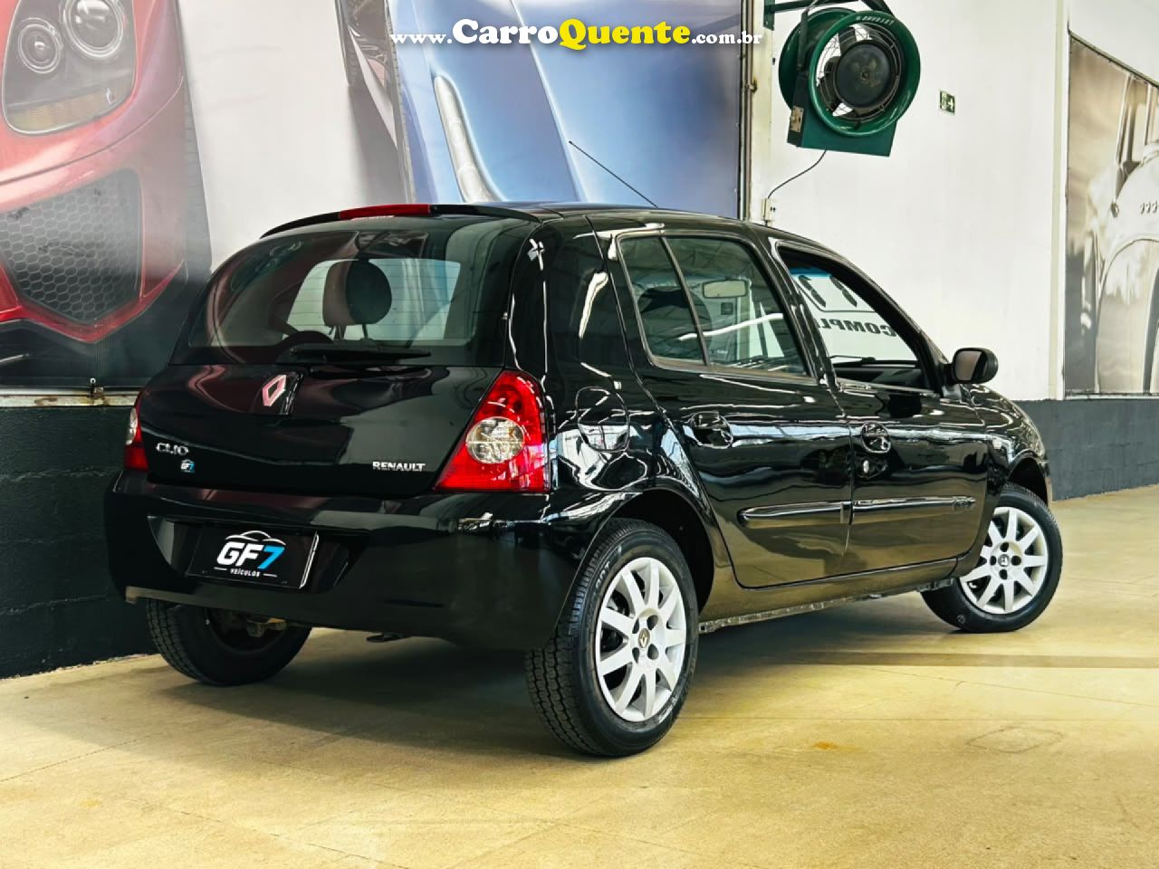 RENAULT   CLIO HI-FLEX 1.0 16V 5P   PRETO 2011 1.0 GASOLINA - Loja