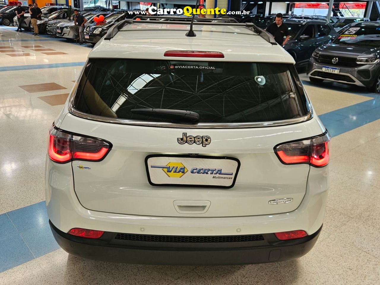 JEEP COMPASS 2.0 FLEX LONGITUDE * C/ 58.900 KM APENAS * 2020 - Loja